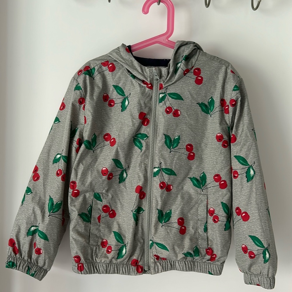 Excellent condition Gap windbreaker jacket in cherry print